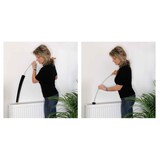 thumbnail of Ziegenhaar Heizkörperbürste - Langer Bürstenkopf mit Carbon Heizkörpertuch Radiator Bürste