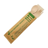 thumbnail of ENVASES DEL MEDITERRÁNEO · SET DE CUBIERTOS DE MADERA (TENEDOR, CUCHARA Y CUCHILLO) (500 Uds) · hostelería · catering