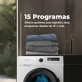 thumbnail of EVVO Lavadora 8 kg carga frontal Terra 8, 1350 rpm, Clase energética A, Motor Inverter, 15 programas,  Blanco