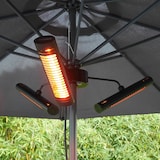 thumbnail of VASNER Umbrella X30 Schirm Heizstrahler Schwarz 3000 Watt für Sonnenschirm mit Stangen-Durchmesser 40 – 80 mm