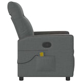 thumbnail of vidaXL Massage Relaxsessel Dunkelgrau 69 x 86 x 100 cm Stoff