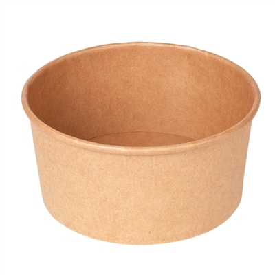 Ensaladeras 750 Ml 320 + 18 Pe G/M2 Ø 14,5/12,5X7 Cm Natural Kraft (500 Unidades)
