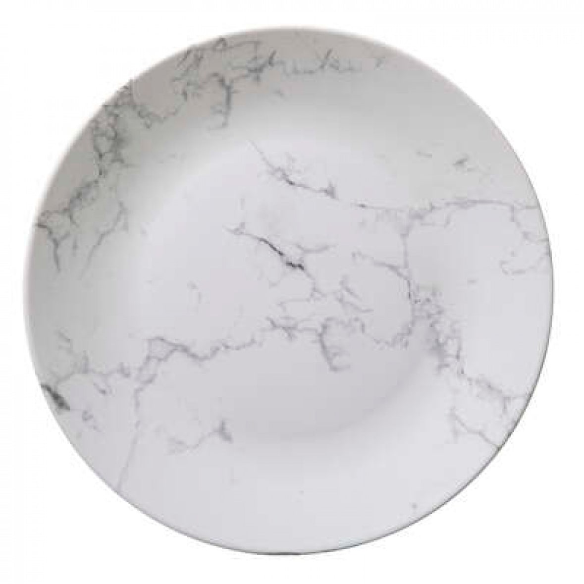 Secret de Gourmet - Piatti piani in marmo bianco 27 ​​cm