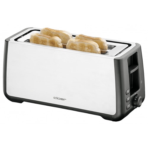 CLOER Toaster 3579 4-Scheiben King Size schwarz
