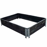 thumbnail of Stapelbaar verhoogd bed 80 x 60 x 19,5 cm, zwart