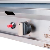 thumbnail of Romux® Plancha Industrial de Acero Inoxidable a Gas 50 cm Sobremesa Grosor de la Placa 4 mm para un Rápido Calentamiento con Termopar CE