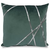 thumbnail of Lote de 4 cojines decorativos verde esmeralda 45 x 45 cm