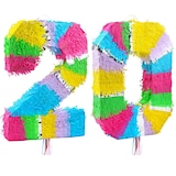 thumbnail of Pinata Zahl 20 bunt pastell