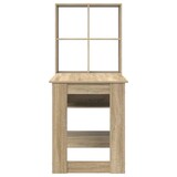 thumbnail of vidaXL Schreibtisch Sonoma-Eiche 122 x 67 x 145 cm Holzwerkstoff