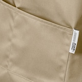 thumbnail of Chefs Fashion - Unisex Keukenschort - Beige Schort - 2 zakken - Simpel verstelbaar - 71 x 82 cm