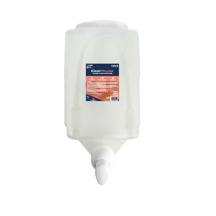 Savon mousse lavante et hydratante recharge 1000ml -  x 6 - Daily K