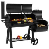 thumbnail of Tepro Massiv Smoker Indianapolis,  Edelstahl, 184 x 153 x 88 cm, schwarz