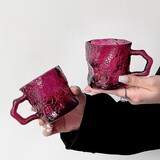 thumbnail of Glas Wasserglas Saftglas Fruchtsaftbecher Bierglas Trinkglas 200ML *10 Rot /MHDB/