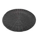 thumbnail of Bazar Bizar Placemat van kralen 30x30x1 cm zwart