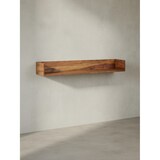thumbnail of Modernes Sheesham-Massivholz Wandregal, Stilvolle Aufbewahrung. 120x20x15 cm | Kadima Design