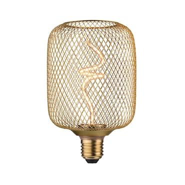 Paulmann Metallic Glow Standard 230 V Ampoules LED Zyl  180lm 4W 1800K gradable Laiton 29260