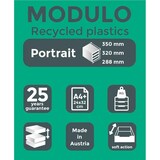 thumbnail of EXACOMPTA Cassettiera Modulo 325414D, sistema modulare a 3 cassetti A4, box PS monoblocco, dimensioni (PxlxAlt)  35x28,8x32 cm, gamma ECOBlack, nero