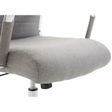 thumbnail of Sedia ufficio KOLUMBUS in tessuto grigio