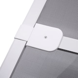 thumbnail of Fliegengitter Insektenschutz Tür Alurahmen auf Maß Mückengitter Balkontür,Farbe:weiß (RAL9010),Größe (Breite x Höhe):100 x 210 cm