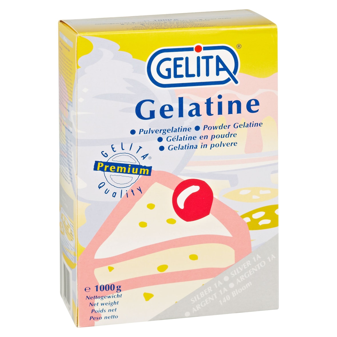 Gelita Speise Pulvergelatine Silber 1A (1 kg)