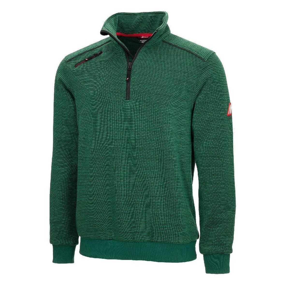 Nitras Motion Tex Plus Pullover | Gr. 5XL | Arbeitspullover | grün
