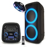 thumbnail of Enceinte active autonome IBIZA SOUND FREESOUND400 - SD/USB/BT - 600W + Télécommande + Jeu LED OVNI RVB