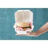 thumbnail of Fiesta Compostable kompostierbare Zuckerrohr Burgerboxen 15,3cm