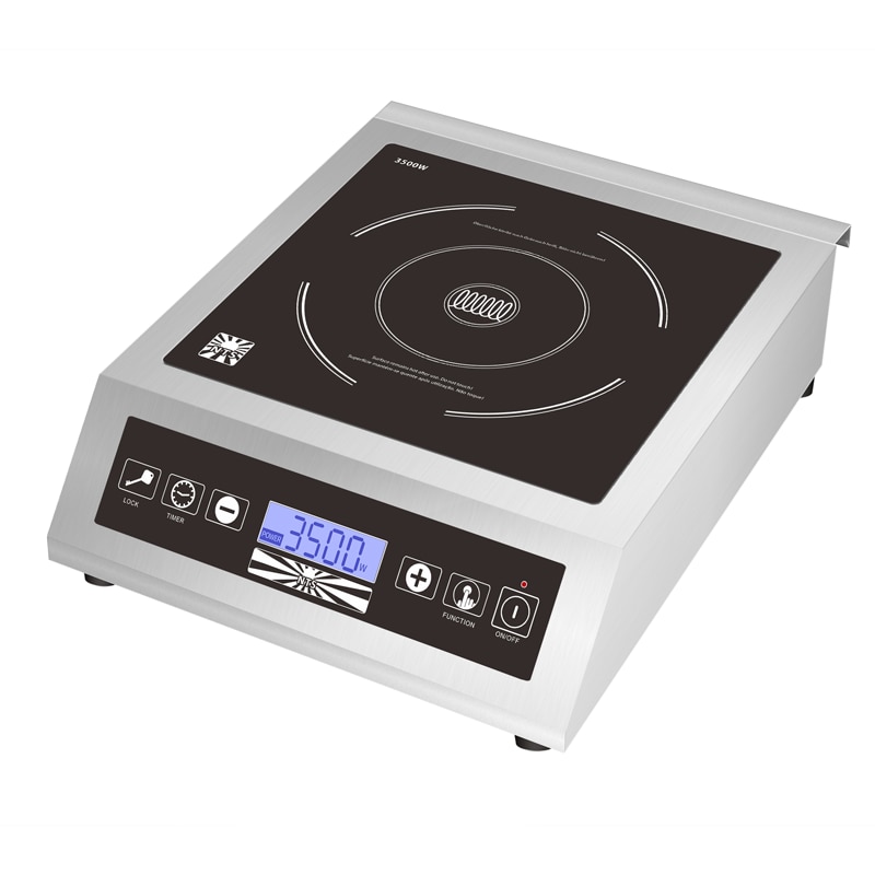 Placa de inducción con control táctil Encimera profesional
