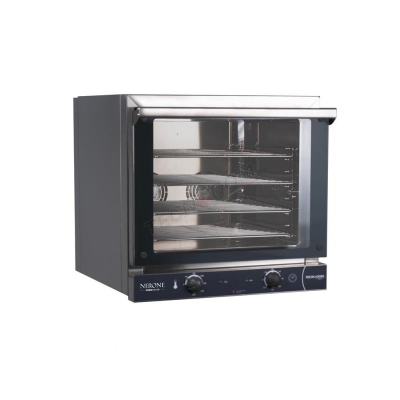 Forno a Convezione 2 Motori Elettrici 4 Teglie o Griglie cm 44x35 Ventilato