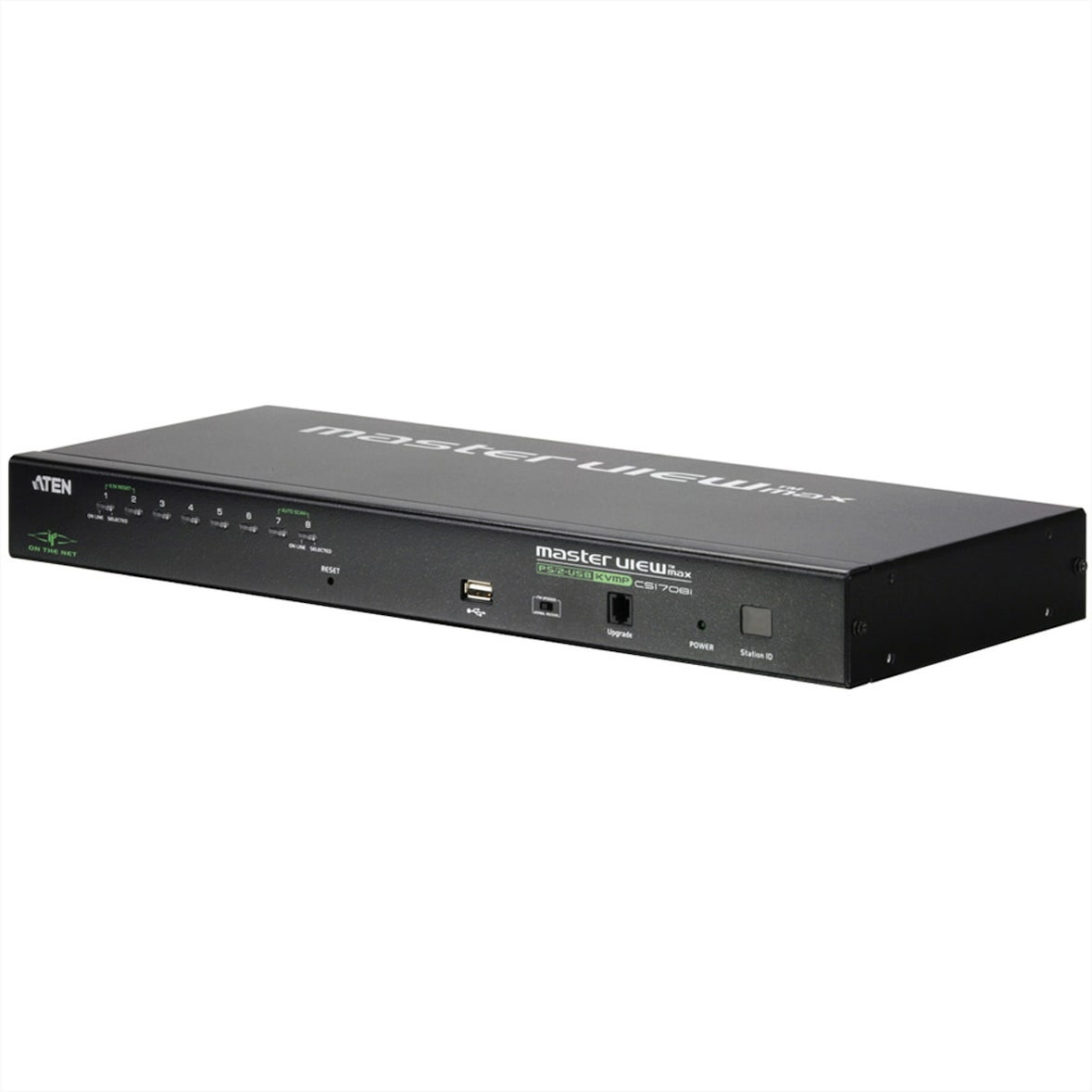 ATEN CS1708i Switch KVM Over-IP VGA, PS/2-USB, porta periferica USB, 8 porte