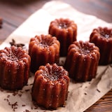 thumbnail of Plaque de 12 Canelés Moka -  Noir Rectangulaire Acier Ibili 34.00x26.00 cm