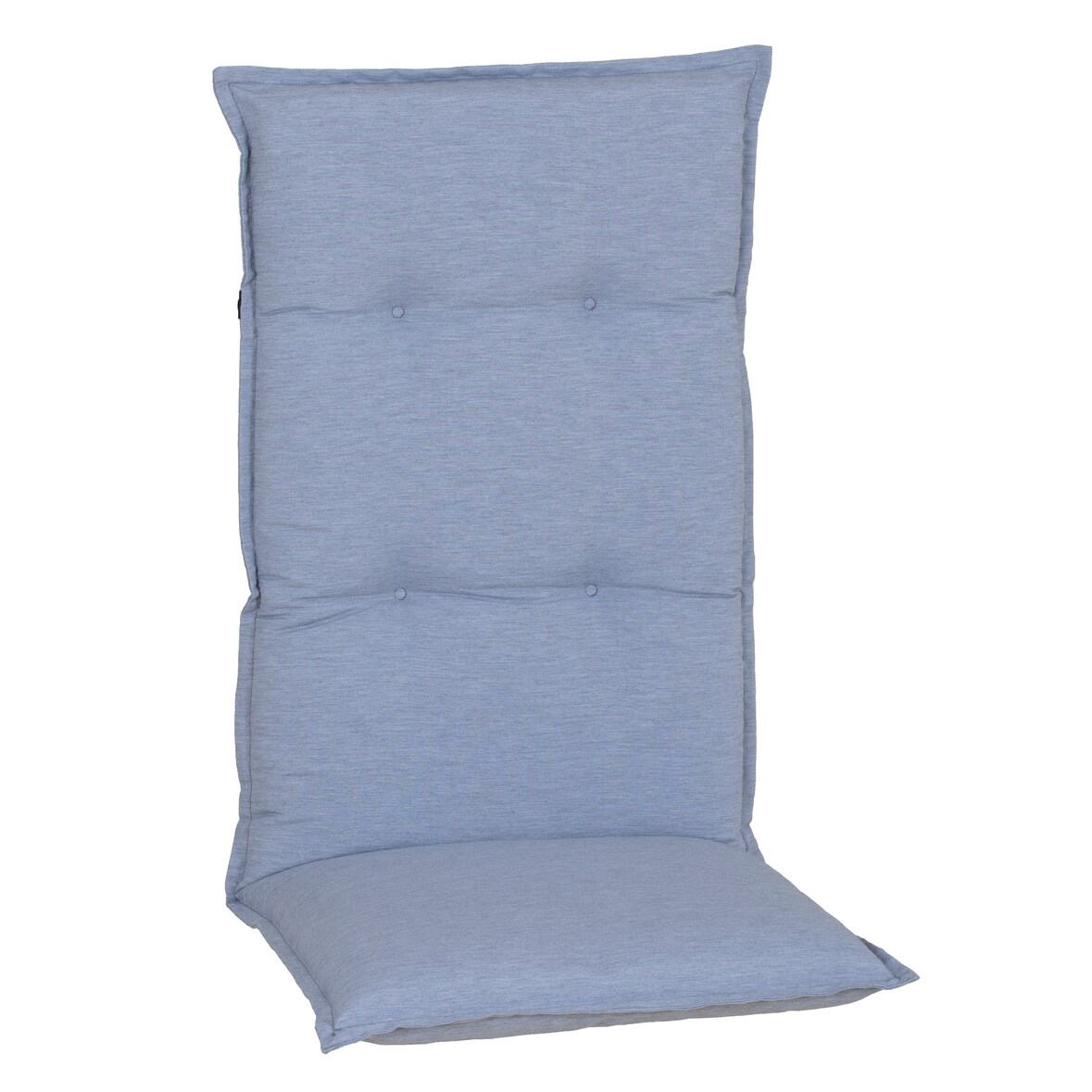 RUB93 Taipeh - Auflage für Hochlehner Stühle - hellgrau