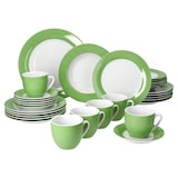 thumbnail of 30tlg Kombiservice VARIANT GRÜN für 6 Personen aus Porzellan