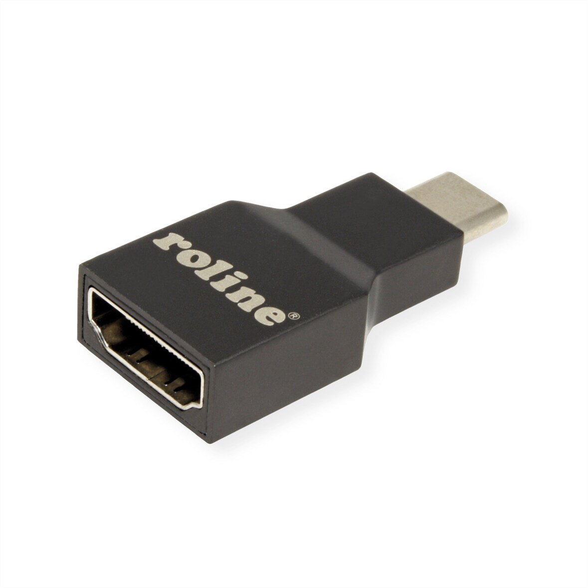 ROLINE Adapter USB Typ C - HDMI, ST/BU, grau