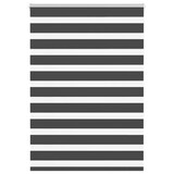 thumbnail of vidaXL Zebra rolgordijn 115x150 cm stofbreedte 110,9 cm zwart