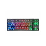 thumbnail of Spanische mechanische Hybrid-Tastatur F-Rgb Mk023Es Black Mars Gaming H-Mech Keyboard / Compact / Frgb Beleuchtung