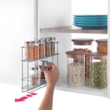 thumbnail of Especiero Deslizante IN&OUT de Metaltex. Acabado Polytherm® Color Plateado