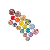 thumbnail of Excelsa service 18 assiettes Kimono porcelaine multicolore
