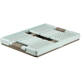 thumbnail of Keeeper - Robuuste Opvouwbare Polypropyleen Krat 32L in Blauw en Bruin 48x34,5x23,5 cm - Collectie Lea