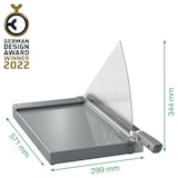 thumbnail of Leitz Taglierina a Ghigliottina Office Pro A4+, Guida con Bordo Luminoso, Piano di Taglio in Vetro, taglia fino a 25 fogli formato A4+, 90230000.