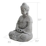 thumbnail of Gartenfigur Buddha aus clay, sitzend - 36x29x52cm