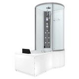 thumbnail of Kombination Badewanne Dusche K50-L01 Duschtempel 170x100 cm