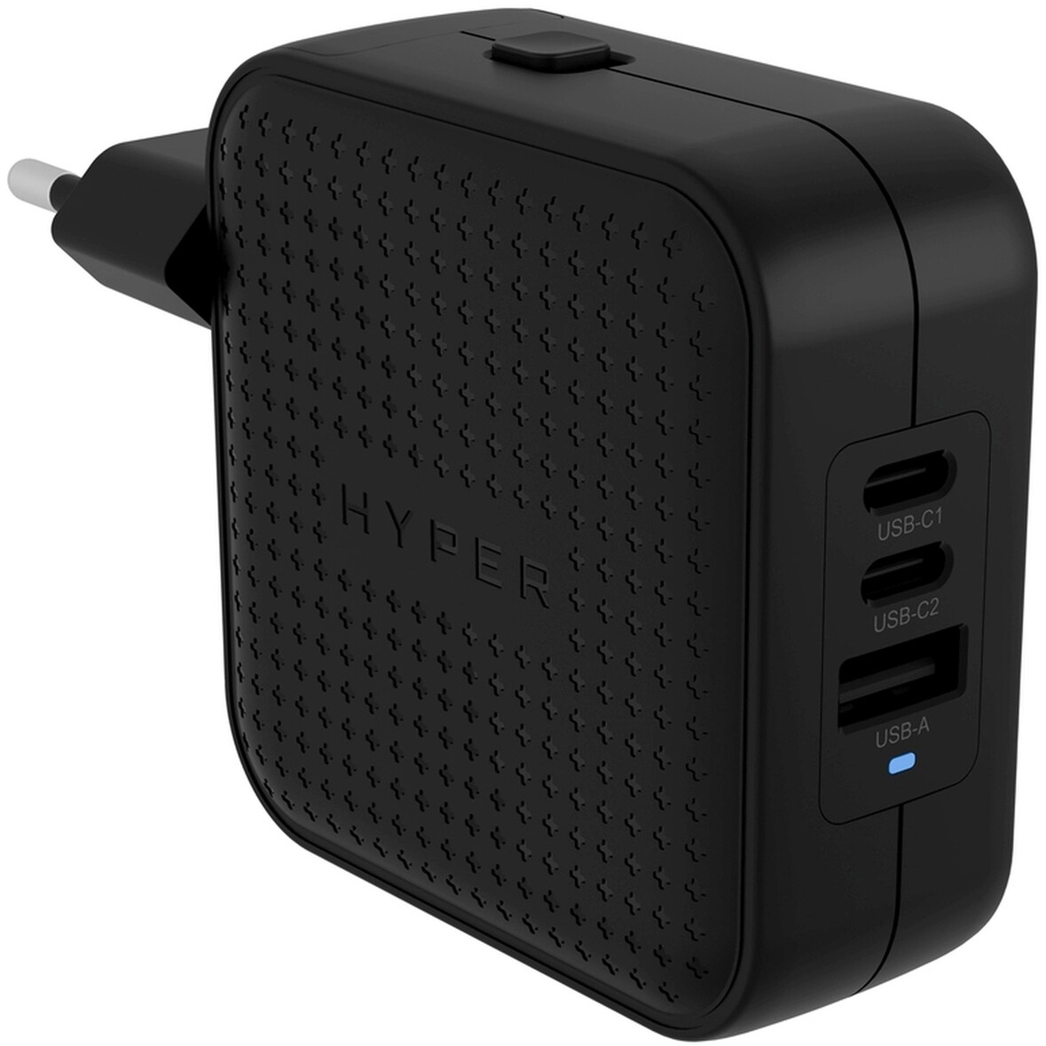 Hyper HyperJuice 70W USB-C GaN Travel Charger (3C+1A) - Black