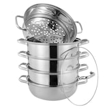 thumbnail of Panela a Vapor de 5 camadas Ø30cm em Aço Inoxidável