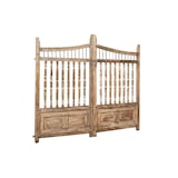 thumbnail of Biscottini Große Eingangstore 227x15x204 cm - Gartentor - Außentore - Gartenzaun - Holz- und Eisentor