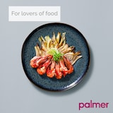 thumbnail of Palmer Bord Eccentric 28 cm Blauw Stoneware 2 stuks
