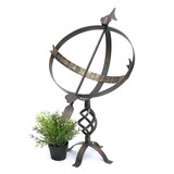 thumbnail of DanDiBo Sonnenuhr Garten Groß Metall Patina Schmiedeeisen Deko Wetterfest 70 cm Gartenuhr Uhr