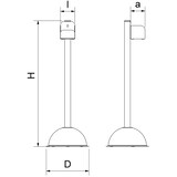 thumbnail of Columna infantil para botella de gel hidroalcohólico