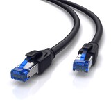 thumbnail of Primewire Patchkabel CAT 8 mit Baumwollummantelung - Gigabit Ethernet LAN Kabel - 40 Gbit/s - S/FTP PIMF Schirmung - Netzwerkkabel - 15m