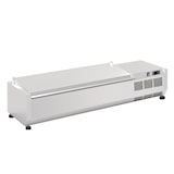 thumbnail of Refrigerador de ingredientes com tampa para 5 gn tabuleiros gn 1/4 - 1200x335x280 mm - 160 W 230/1V - 7514120T Eurast